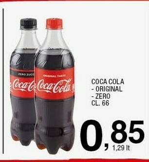 Ok Sigma Coca cola zero offerta