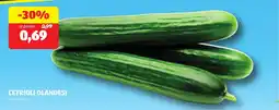 ALDI Cetrioli olandesi offerta