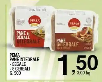 Pane di segale integrale al 100% 500 g(ml)