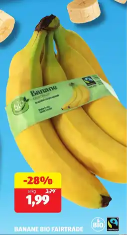 ALDI Banane bio fairtrade offerta