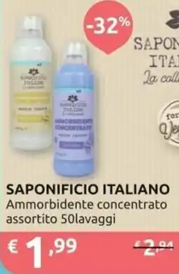 Ipersoap SAPONIFICIO ITALIANO Ammorbidente concentrato offerta