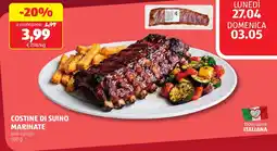 ALDI Costine di suino marinate offerta