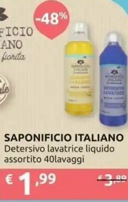 Ipersoap SAPONIFICIO ITALIANO Detersivo lavatrice liquido offerta