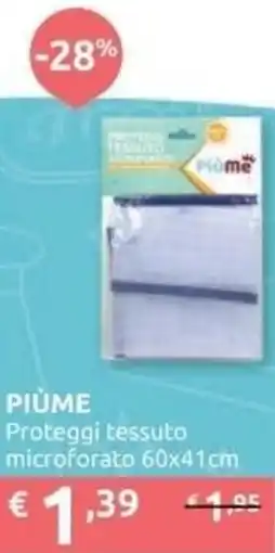 Ipersoap PIÙME Proteggi tessuto microforato offerta