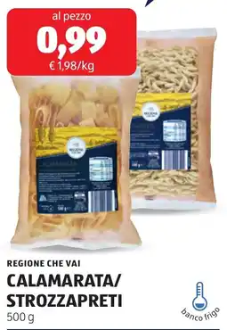 ALDI Regione che vai calamarata/ strozzapreti offerta