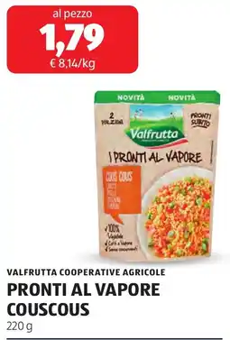ALDI pronti al vapore couscous offerta
