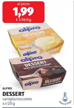 ALDI Alpro dessert offerta