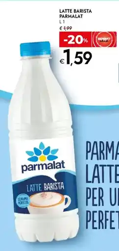 Bennet Latte barista PARMALAT offerta