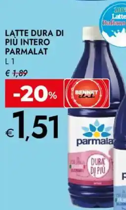 Bennet Latte dura di più intero PARMALAT offerta
