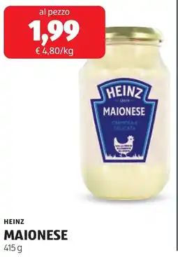 ALDI Heinz maionese offerta