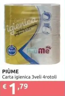 Ipersoap PIÙME Carta igienica offerta