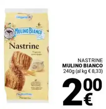 Supermercati Gulliver Nastrine MULINO BIANCO offerta