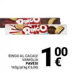 Supermercati Gulliver Ringo al cacao/ vaniglia PAVESI offerta