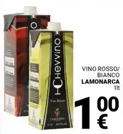 Supermercati Gulliver Vino rosso/ bianco LAMONARCA offerta