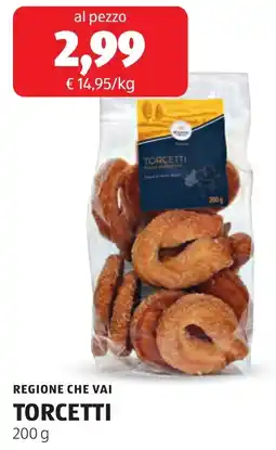 ALDI Regione che vai torcetti offerta