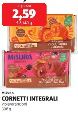 ALDI Misura cornetti integrali offerta