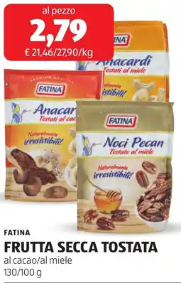 ALDI Fatina frutta secca tostata offerta