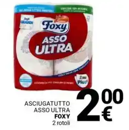 Supermercati Gulliver Asciugatutto asso ultra FOXY offerta