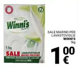 Supermercati Gulliver Sale marino per lavastoviglie WINNI'S offerta