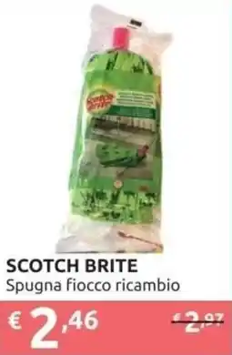 Ipersoap SCOTCH BRITE Spugna fiocco ricambio offerta