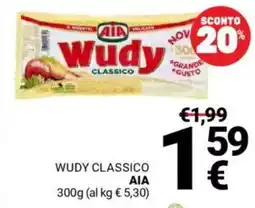 Supermercati Gulliver Wudy classico AIA offerta