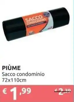 Ipersoap PIÙME Sacco condominio offerta