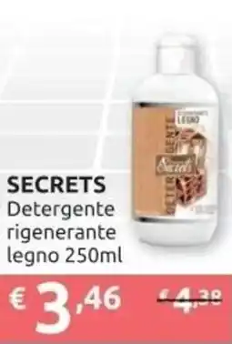 Ipersoap SECRETS Detergente rigenerante legno offerta