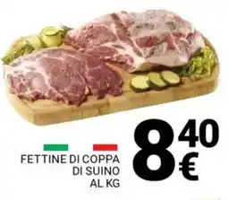 Supermercati Gulliver Fettine di coppa di suino al kg offerta