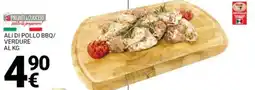 Supermercati Gulliver Ali di pollo bbq/ verdure al kg offerta