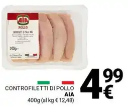 Supermercati Gulliver Controfiletti di pollo AIA offerta