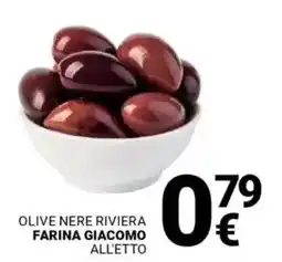 Supermercati Gulliver Olive nere riviera FARINA GIACOMO offerta