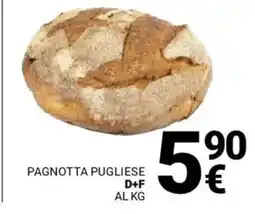 Supermercati Gulliver Pagnotta pugliese D+F offerta