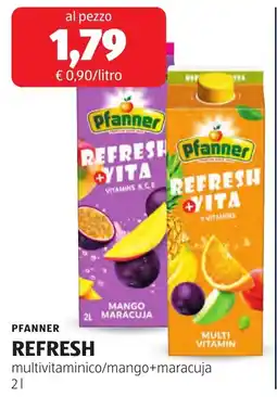 ALDI Pfanner refresh offerta
