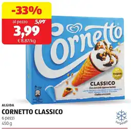 ALDI Algida cornetto classico offerta
