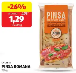 ALDI La cesta pinsa romana offerta