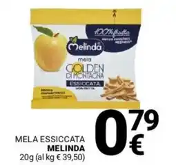 Supermercati Gulliver Mela essiccata MELINDA offerta