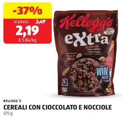 ALDI Kellogg's cereali con cioccolato e nocciole offerta