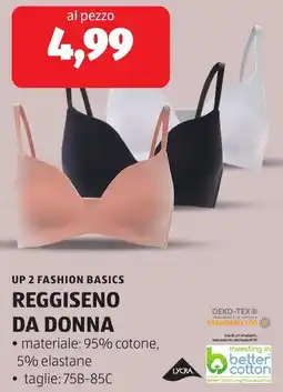 ALDI Up 2 fashion basics reggiseno da donna offerta
