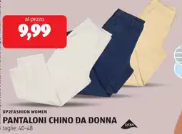 ALDI Up2fashion women pantaloni chino da donna offerta