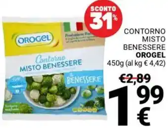 Supermercati Gulliver Contorno misto benessere OROGEL offerta