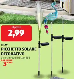 ALDI Belavi picchetto solare decorativo offerta