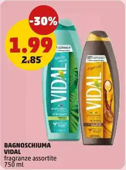 PENNY Bagnoschiuma VIDAL offerta