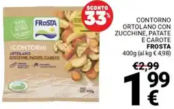 Supermercati Gulliver Contorno ortolano con zucchine, patate e carote FROSTA offerta
