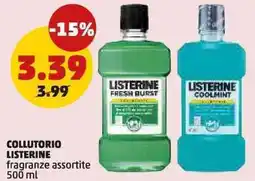 PENNY Collutorio LISTERINE offerta
