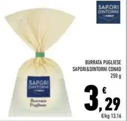 Conad Superstore Burrata pugliese sapori&dintorni conad offerta