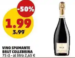 PENNY Vino spumante brut collebrina offerta