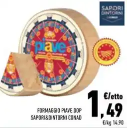 Conad Superstore Formaggio piave dop sapori&dintorni conad offerta