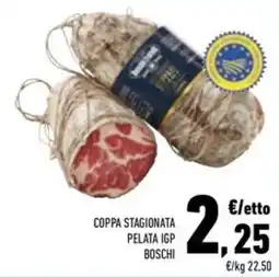 Conad Superstore Coppa stagionata pelata igp offerta
