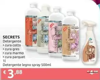 SECRETS Detergente
