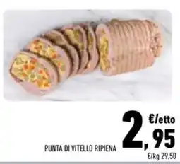 Conad Superstore Punta di vitello ripiena offerta